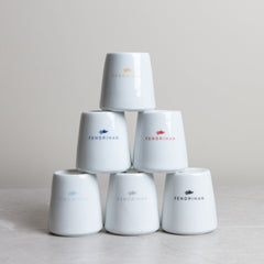 Fendrihan Porcelain Cylindrical Blade Bank Razor Blades Disposal Case Fendrihan 