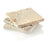 Ovis Travertine Square Soap Tray Soap Dish Ovis 