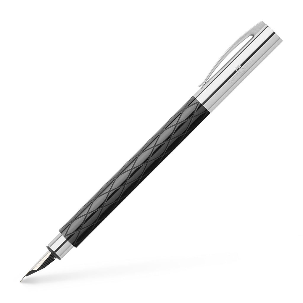 Faber-Castell Ambition Rhombus Fountain Pen, Black Fountain Pen Faber-Castell 