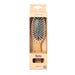 TEK Large Oval Ash Wood Pneumatic Hair Brush with Wooden Bristles Hair Brush TEK 