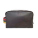Daines & Hathaway Dopp Kit, Finsbury Leather Fendrihan Dark Brown 