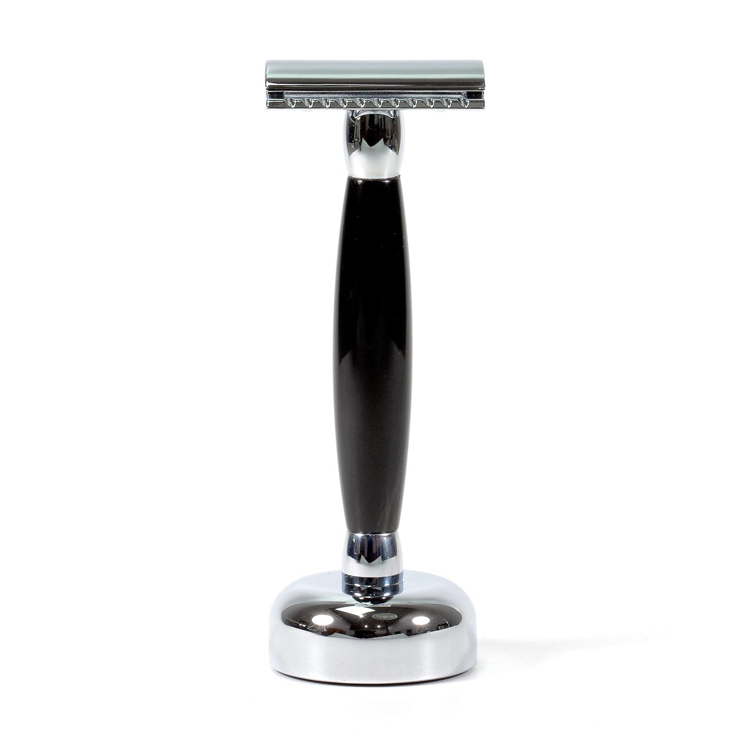 Merkur Safety Razor Stand, Polished Shaving Stand merkur 