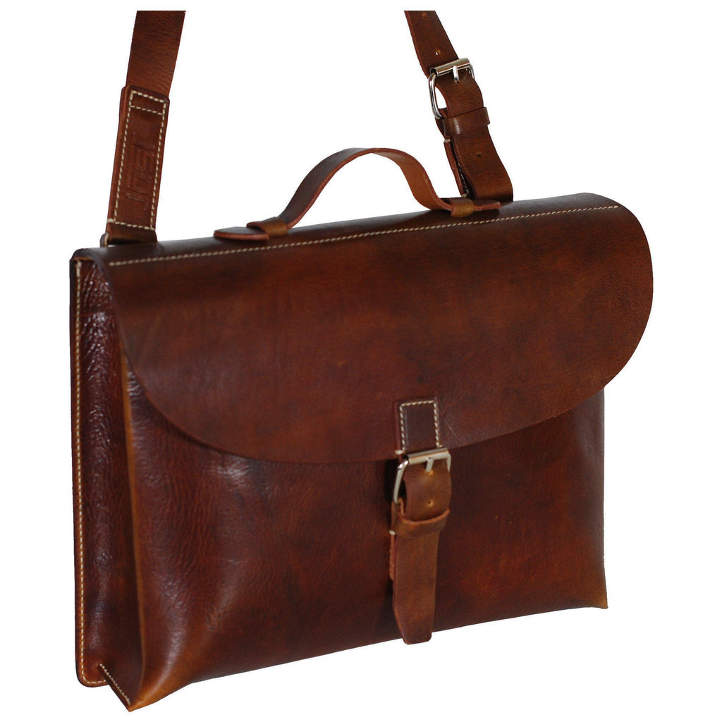 Jost Bronx Leather Briefcase, Cognac Leather Briefcase Jost 