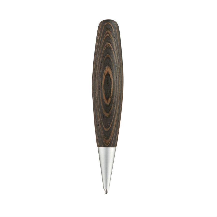 e+m Holzprodukte ‘Move’ Wooden Ballpoint Pen Ball Point Pen e+m Holzprodukte Maron Zebrano 