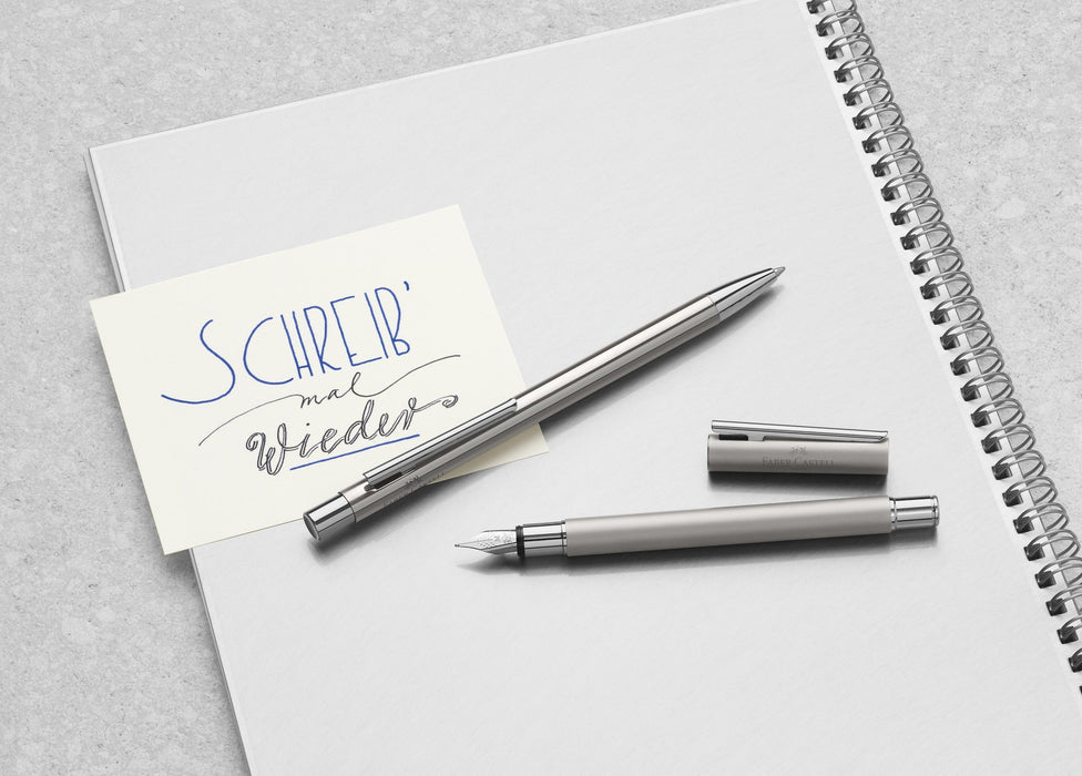 Faber-Castell Neo Slim Stainless Steel Fountain Pen Fountain Pen Faber-Castell 