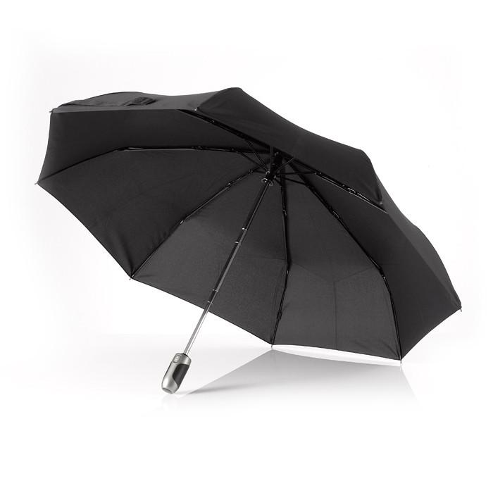 Eberhard Göbel One for All Pocket Umbrella, Elk Leather Handle Umbrella Discontinued 