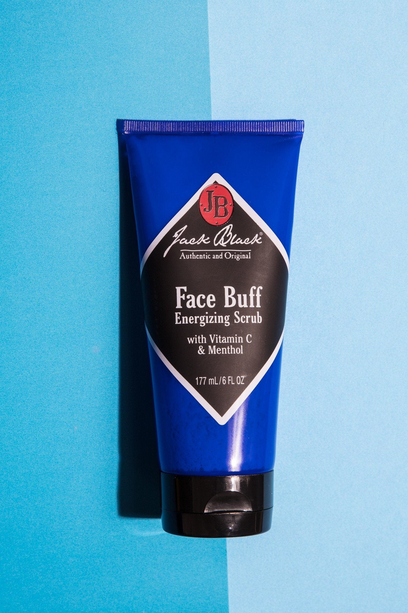 Jack Black Face Buff Energizing Scrub, 6 oz Men's Grooming Cream Jack Black 