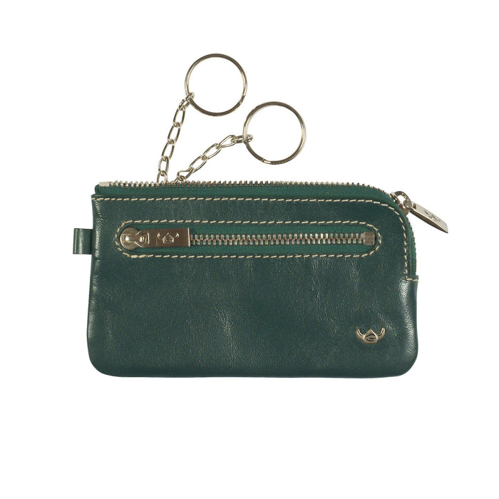 Golden Head Venezia Zipped Key Case Key Case Golden Head Green 