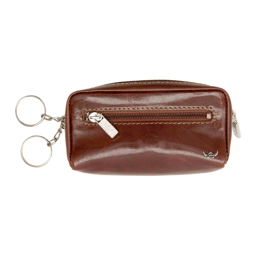 Golden Head Colorado Zipped Key Pouch, Tobacco Key Case Golden Head 