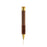 e+m Holzprodukte 'Melange' Twist Ballpoint Pen Ball Point Pen e+m Holzprodukte Walnut/Brass 
