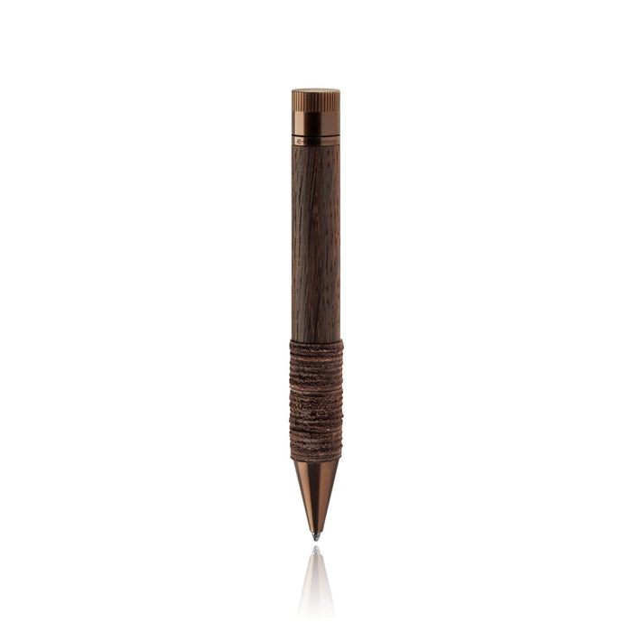 e+m Holzprodukte 'Melange' Twist Ballpoint Pen Ball Point Pen e+m Holzprodukte Black Oak/Vintage 