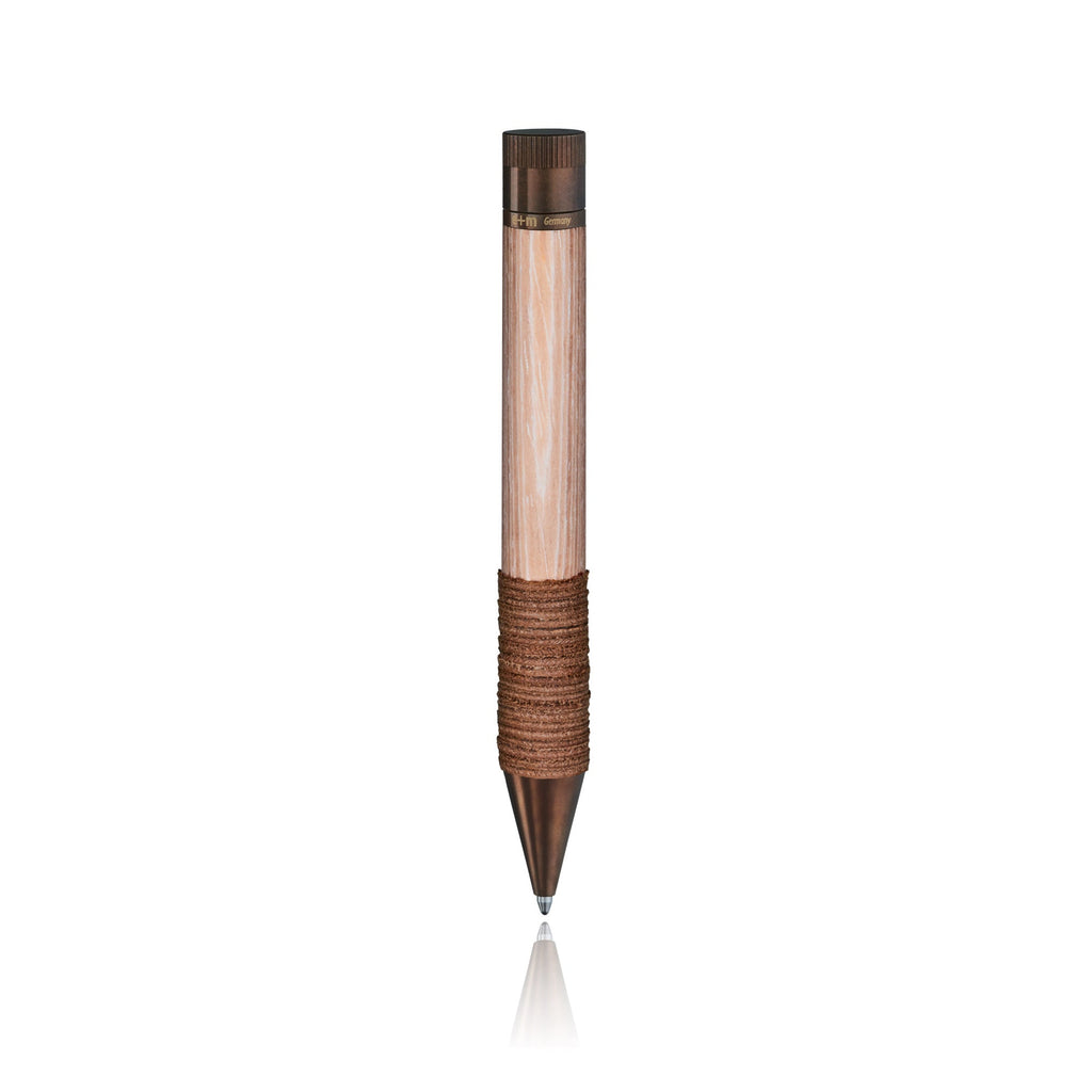 e+m Holzprodukte 'Melange' Twist Ballpoint Pen Ball Point Pen e+m Holzprodukte Light Maple/Vintage 