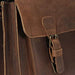 Ruitertassen Classic 2140 Leather Messenger Bag, Ranger Brown Leather Briefcase Ruitertassen 