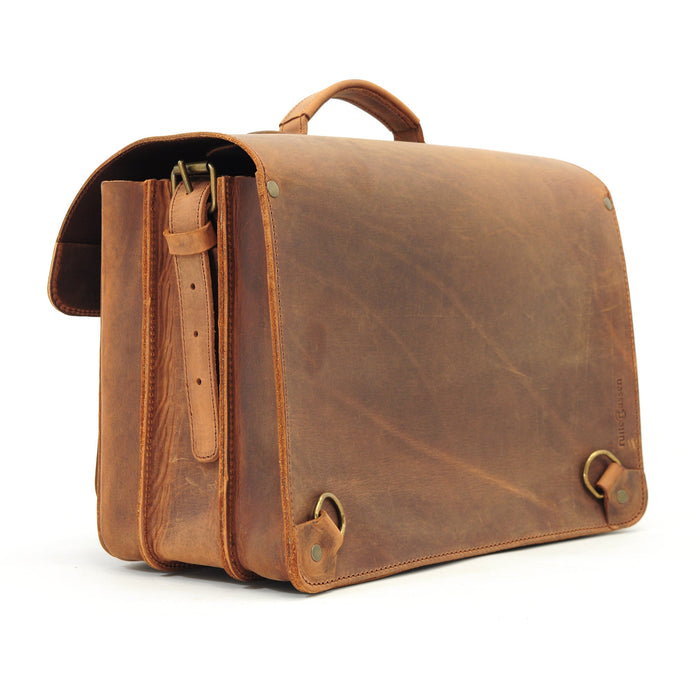 Ruitertassen Classic 2239 Leather School Satchel Leather Briefcase Ruitertassen 