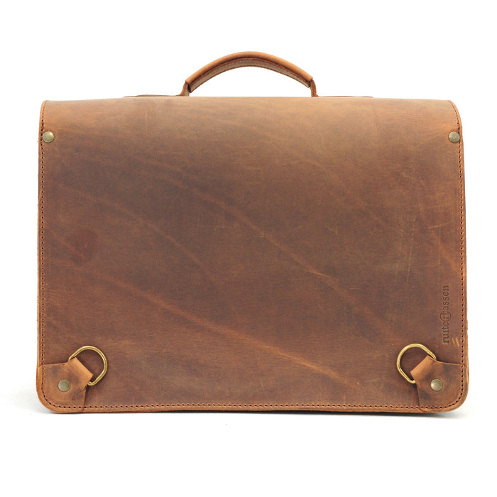 Ruitertassen Classic 2239 Leather School Satchel Leather Briefcase Ruitertassen 