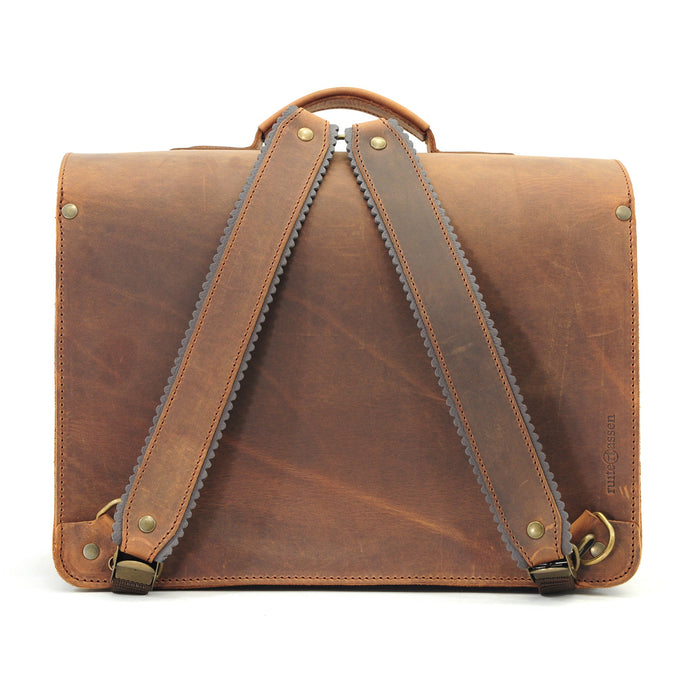 Ruitertassen Classic 2239 Leather School Satchel Leather Briefcase Ruitertassen 