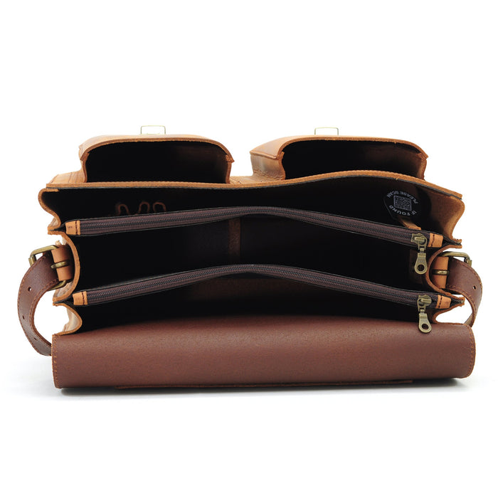 Ruitertassen Classic 2239 Leather School Satchel Leather Briefcase Ruitertassen 