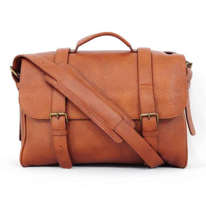 Ruitertassen Soft 4018 Leather Briefcase, Brown Leather Bag Ruitertassen 