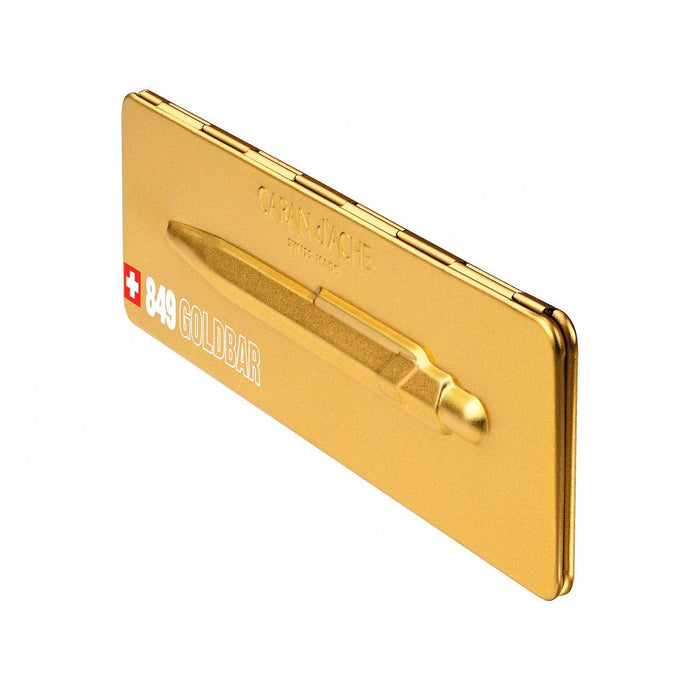 Caran d'Ache Goldbar Ballpoint Pen with Holder Ball Point Pen Caran d'Ache 