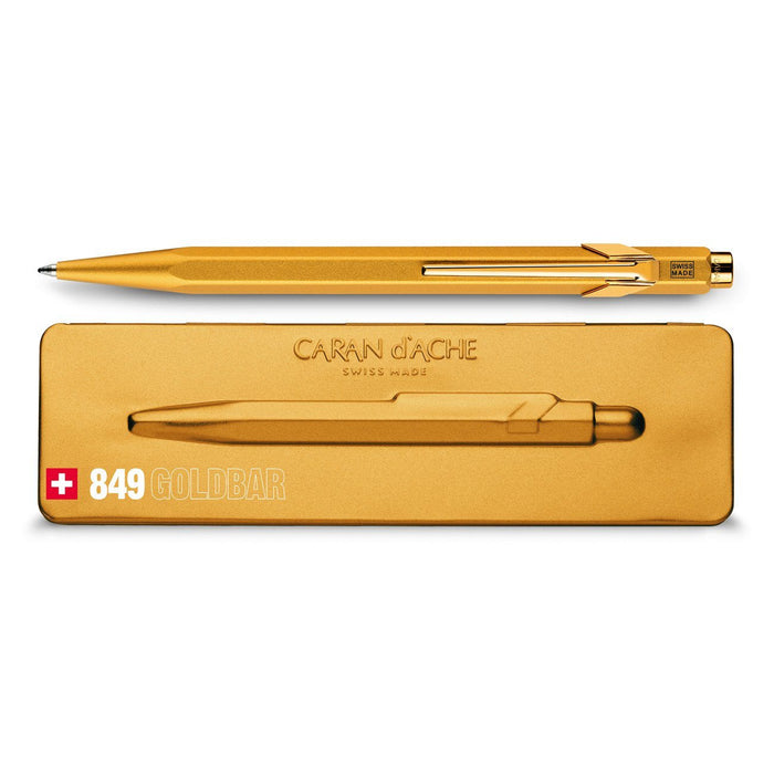 Caran d'Ache Goldbar Ballpoint Pen with Holder Ball Point Pen Caran d'Ache 
