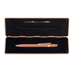 Caran d'Ache Brut Rosé Ballpoint Pen with Holder Ball Point Pen Caran d'Ache 
