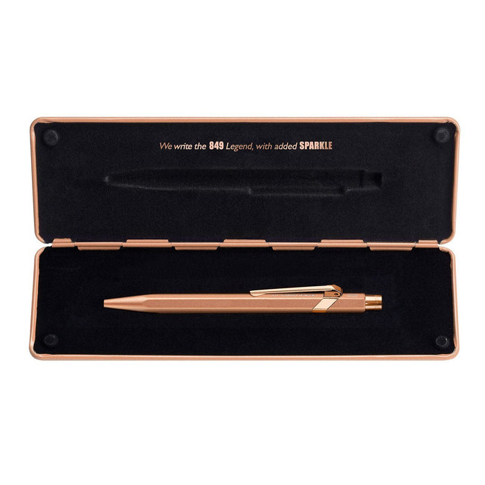 Caran d'Ache Brut Rosé Ballpoint Pen with Holder Ball Point Pen Caran d'Ache 