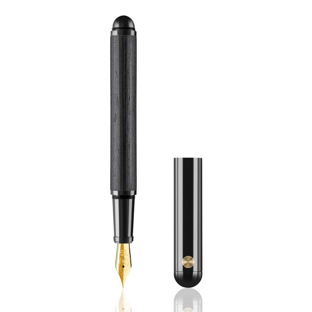 e+m Holzprodukte Contract Classic Fountain Pen Fountain Pen e+m Holzprodukte Black Edition 
