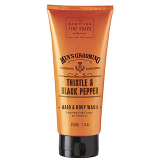 Scottish Fine Soaps Thistle and Black Pepper Hair & Body Wash Men's Body Wash Scottish Fine Soaps 