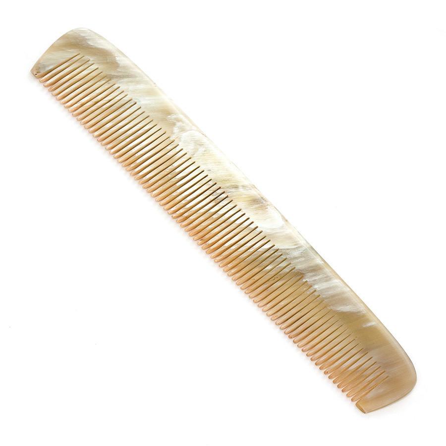 Abbeyhorn Ox Horn Single-Tooth 150mm Pocket Comb Comb Abbeyhorn 