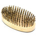 Abbeyhorn Ox Horn, Wood and Natural Bristle Oval Hair Brush Hair Brush Abbeyhorn 