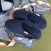 ABE Canvas Home Shoes, Grey Spa Slippers Japanese Exclusives 