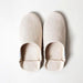 ABE Canvas Home Shoes, Natural Spa Slippers Japanese Exclusives 