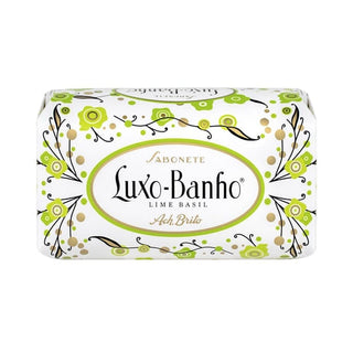 Ach Brito Luxo-Banho Soap Bar, Lime Basil body soap Ach Brito 