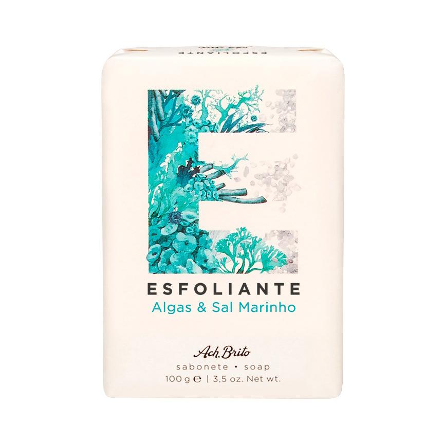 Ach Brito SPA Soap Bar Body Soap Ach Brito Exfoliating Seaweed and Sea Salt “Algas e Sal Marinho” 