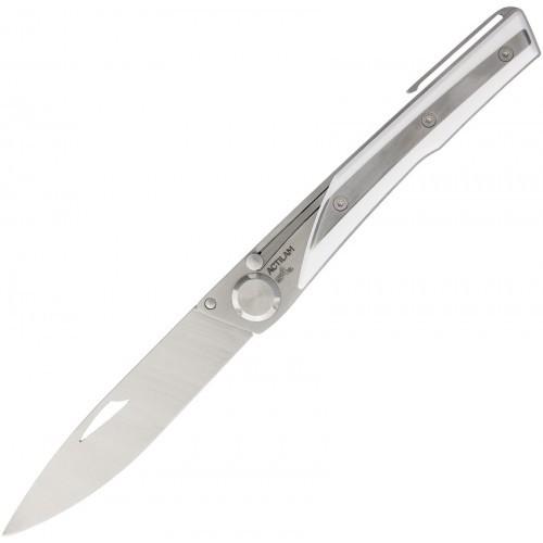 Actilam S4 Pocket Knife, White Corian Handle Pocket Knife Roger Orfevre 