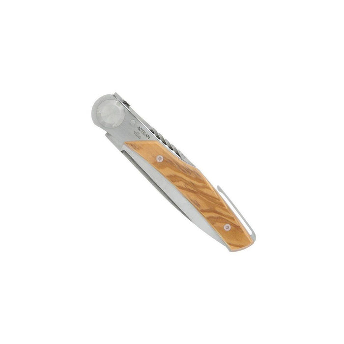 Actilam T3 Pocket Knife, Olive Wood Handle Pocket Knife Roger Orfevre 