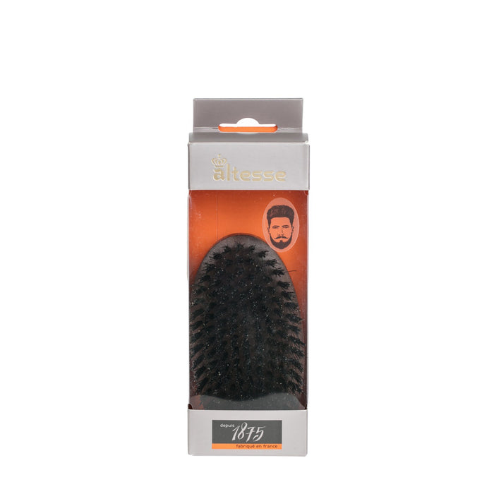 Altesse Military Hairbrush with Light or Dark Pure Bristles Hair Brush Altesse 