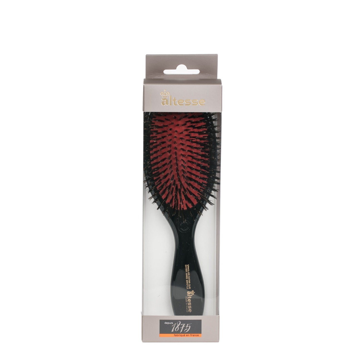 Altesse Pneumatic Oval Pure Bristle Hairbrush Hair Brush Altesse 