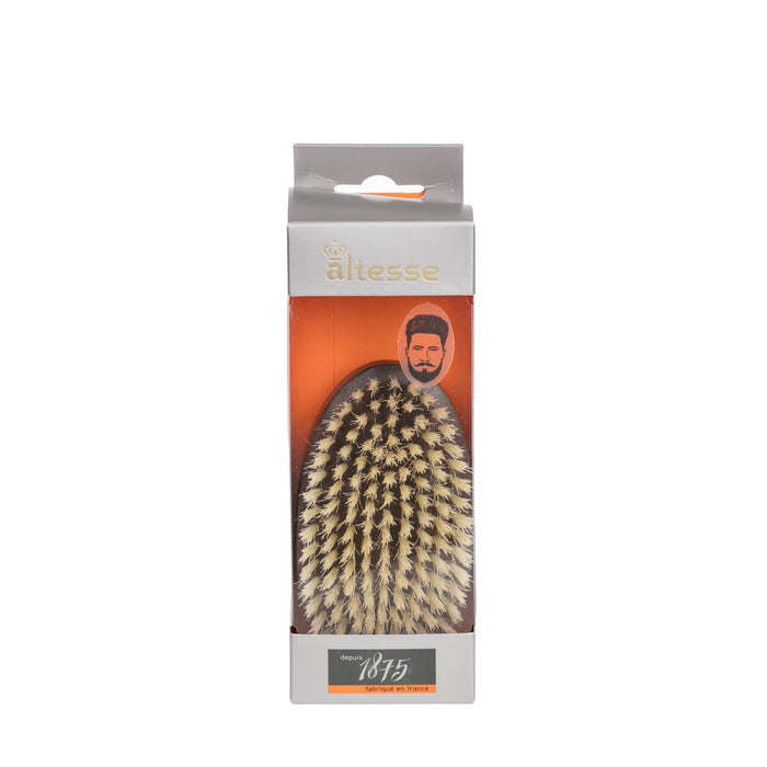 Altesse Military Hairbrush with Light or Dark Pure Bristles Hair Brush Altesse 