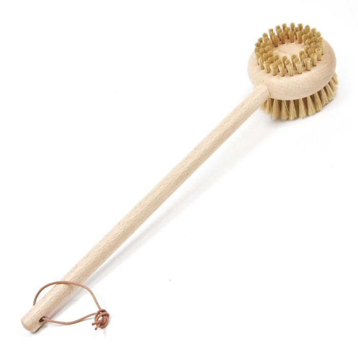 Andrée Jardin Handled Bath and Body Brush Bath Brush Andrée Jardin Waxed Beechwood 