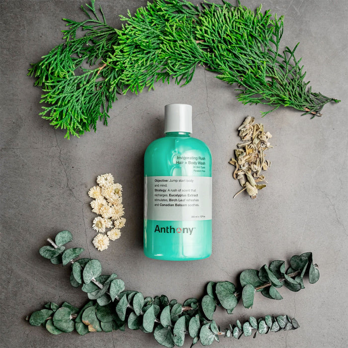 Anthony Invigorating Rush Hair and Body Wash Men's Body Wash Anthony 