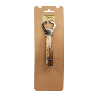 Arture Art & Nature Bottle Opener with Deer Antler Handle Bottle Opener Arture Art & Nature 