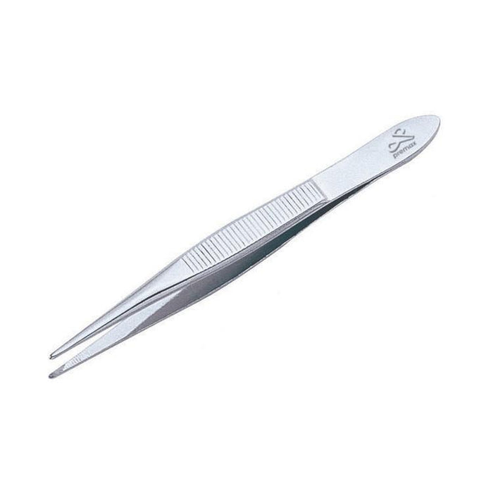 Premax Matte Chrome Fine Point Tweezers Tweezer Premax 