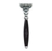 Edwin Jagger Bulbous Gillette Mach 3 Turbo Razor Cartridge Type Safety Razor Edwin Jagger Black 