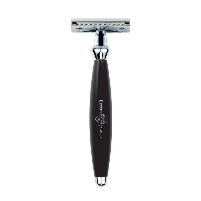 Edwin Jagger Bulbous Double Edge Safety Razor Double Edge Safety Razor Edwin Jagger Black 