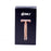 BAILI Butterfly Razor Travel Set with Case, Rose Gold Double Edge Safety Razor BAILI 