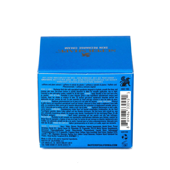 Baxter of California Super Shape Skin Recharge Cream Face Moisturizer and Toner Baxter of California 