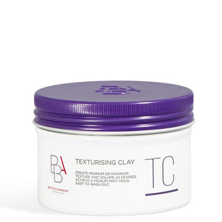 British Barbers’ Association Texturising Clay Hair Clay British Barbers’ Association 