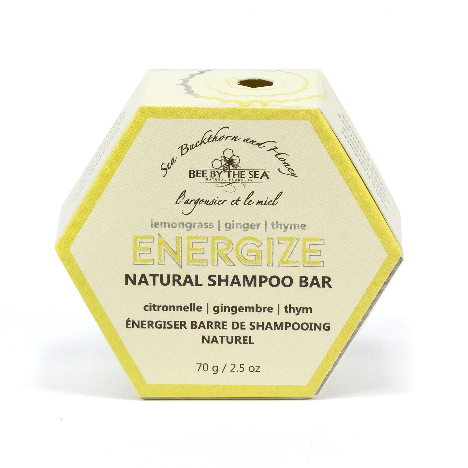 Bee by the Sea Natural Shampoo Bar Shampoo Bee by the Sea Energize 