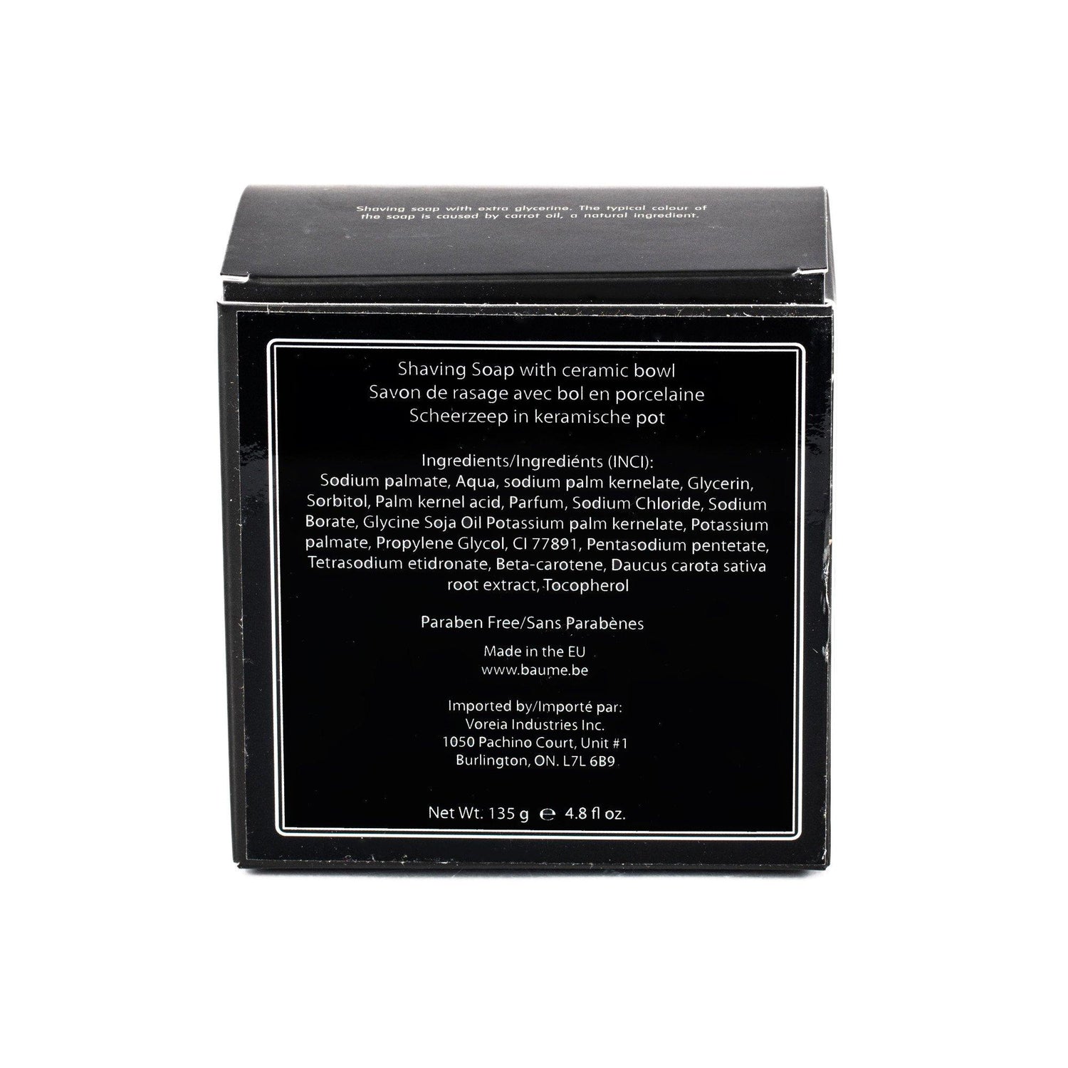 Baume.Be Shaving Soap in Ceramic Bowl Shaving Bowl and Soap Baume.Be 